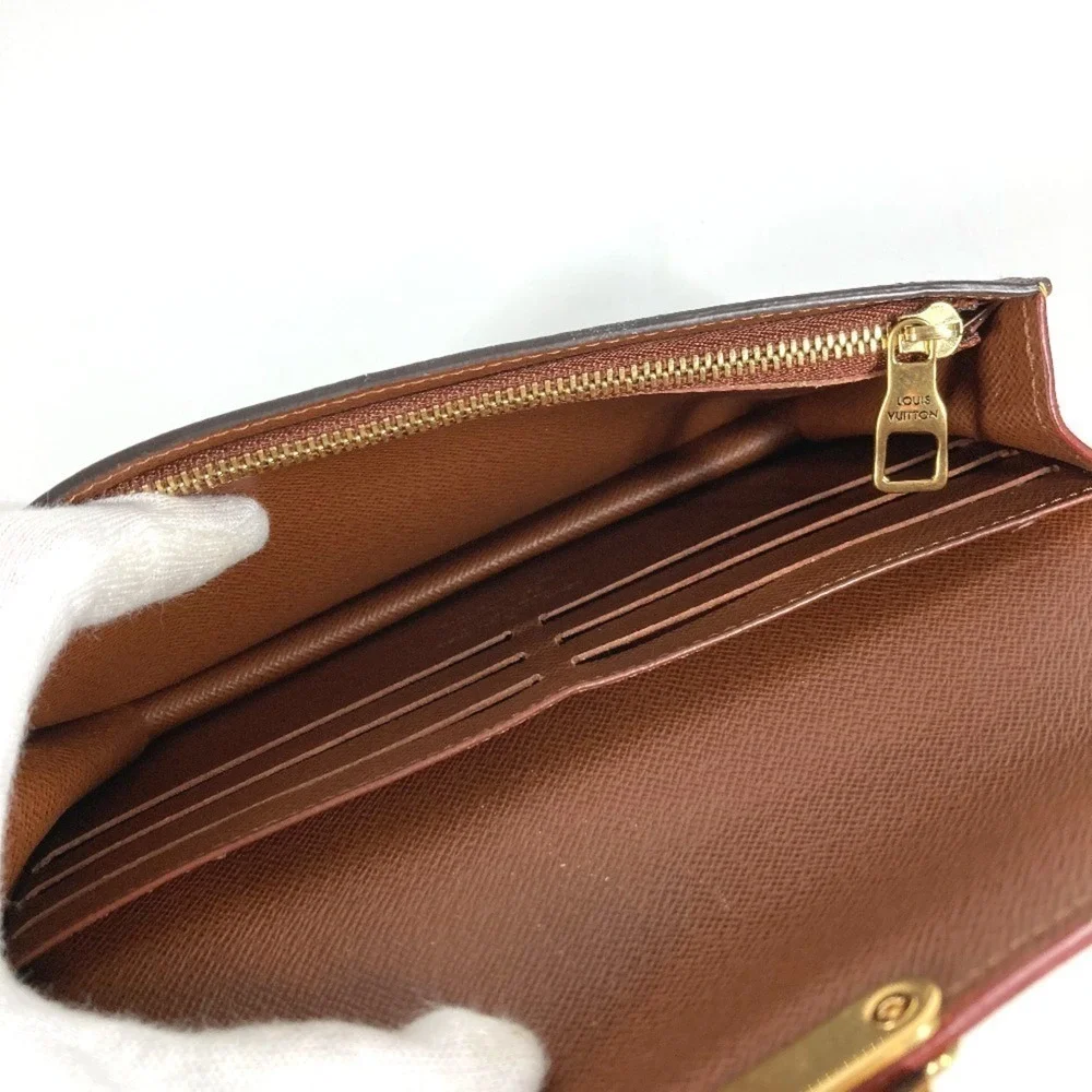 LOUIS VUITTON Brown Monogram Canvas Shoulder Bag